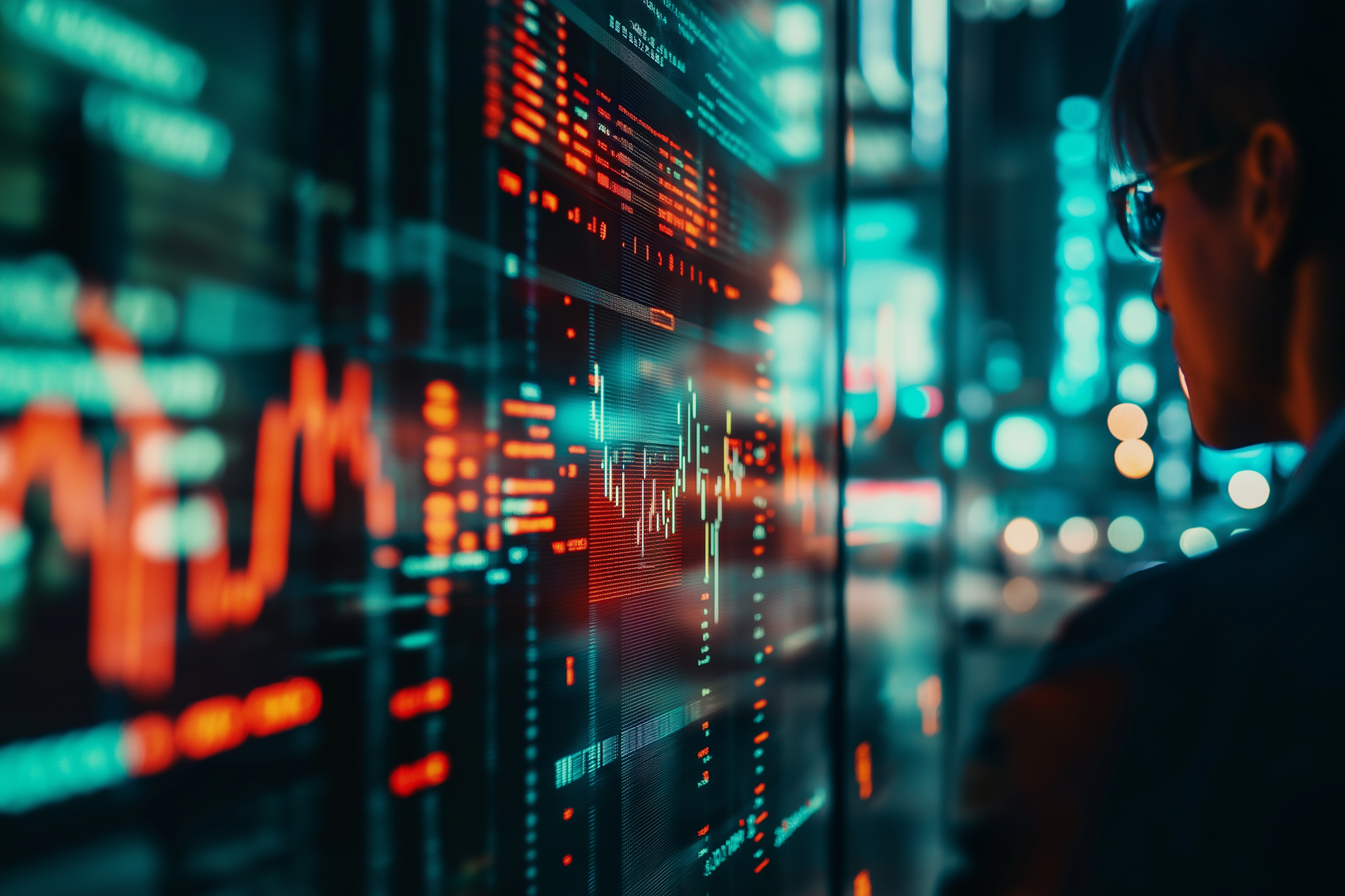 Professional financial planning consultation with charts and analysis